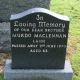 Photo of headstones/thumb_Murdo MacLennan died 1970 MI Rosskeen